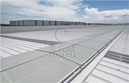 汕頭海上風(fēng)電智慧能源“四個一體化”項目—廣東三角形電動采光排煙天窗