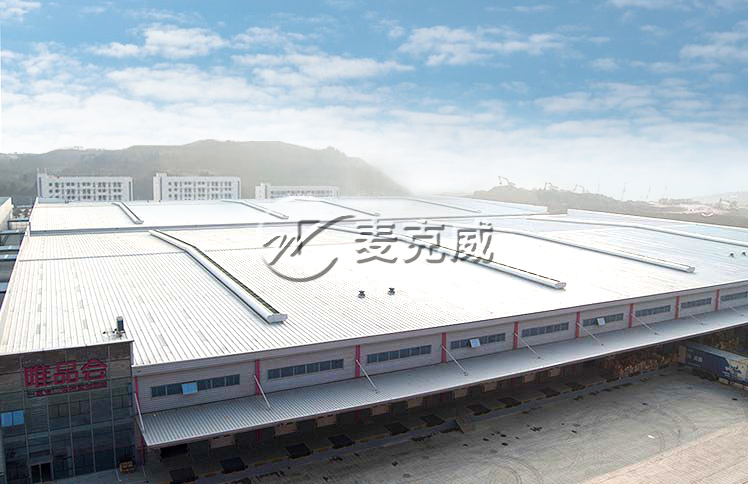 唯品會物流園倉儲用房通風天窗工程項目 唯品會物流園倉儲用房通風天窗工程項目