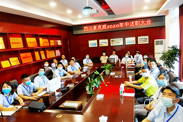 梁總主持職能部門(mén)和廠(chǎng)部述職大會(huì)