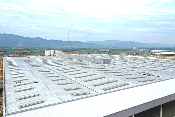 圓拱型電動(dòng)通風(fēng)采光天窗