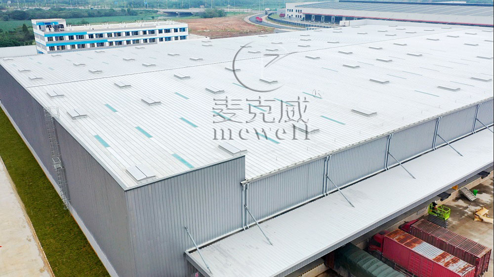 南昌菜鳥物流一字型天窗