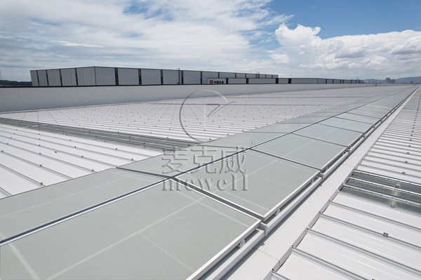 汕頭海上風(fēng)電智慧能源“四個(gè)一體化”項(xiàng)目—廣東三角形電動(dòng)采光排煙天窗