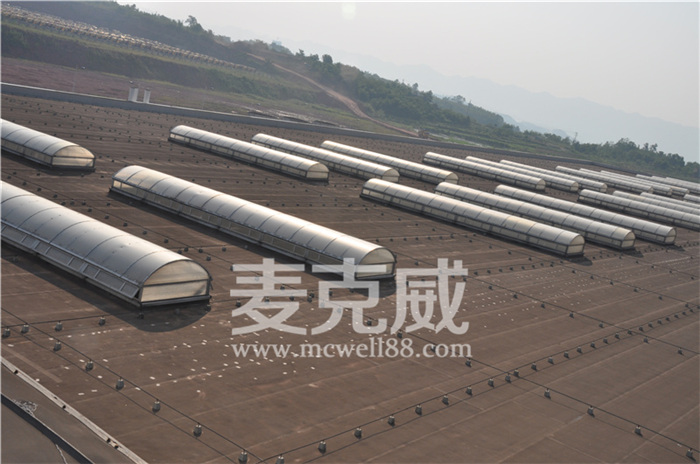 C3CT圓拱型電動采光排煙天窗